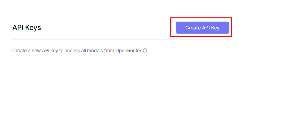 create api key