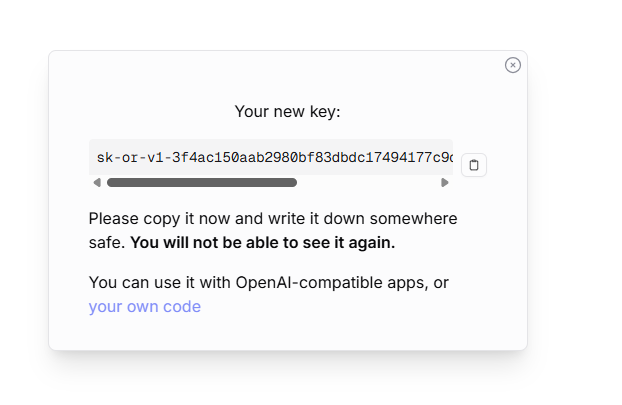 api key