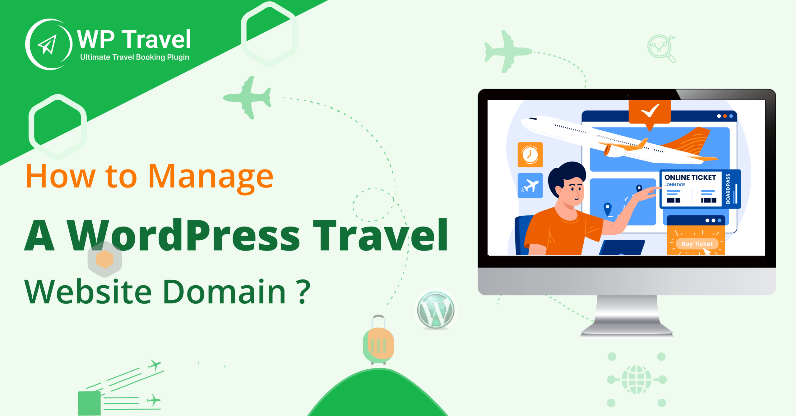 travel website domain management