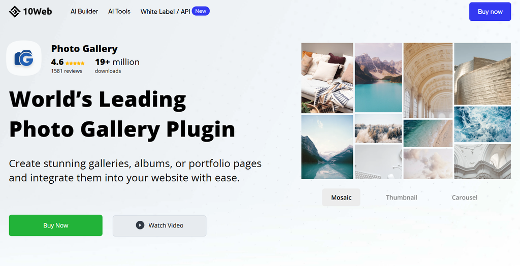 Photo Gallery by 10Web